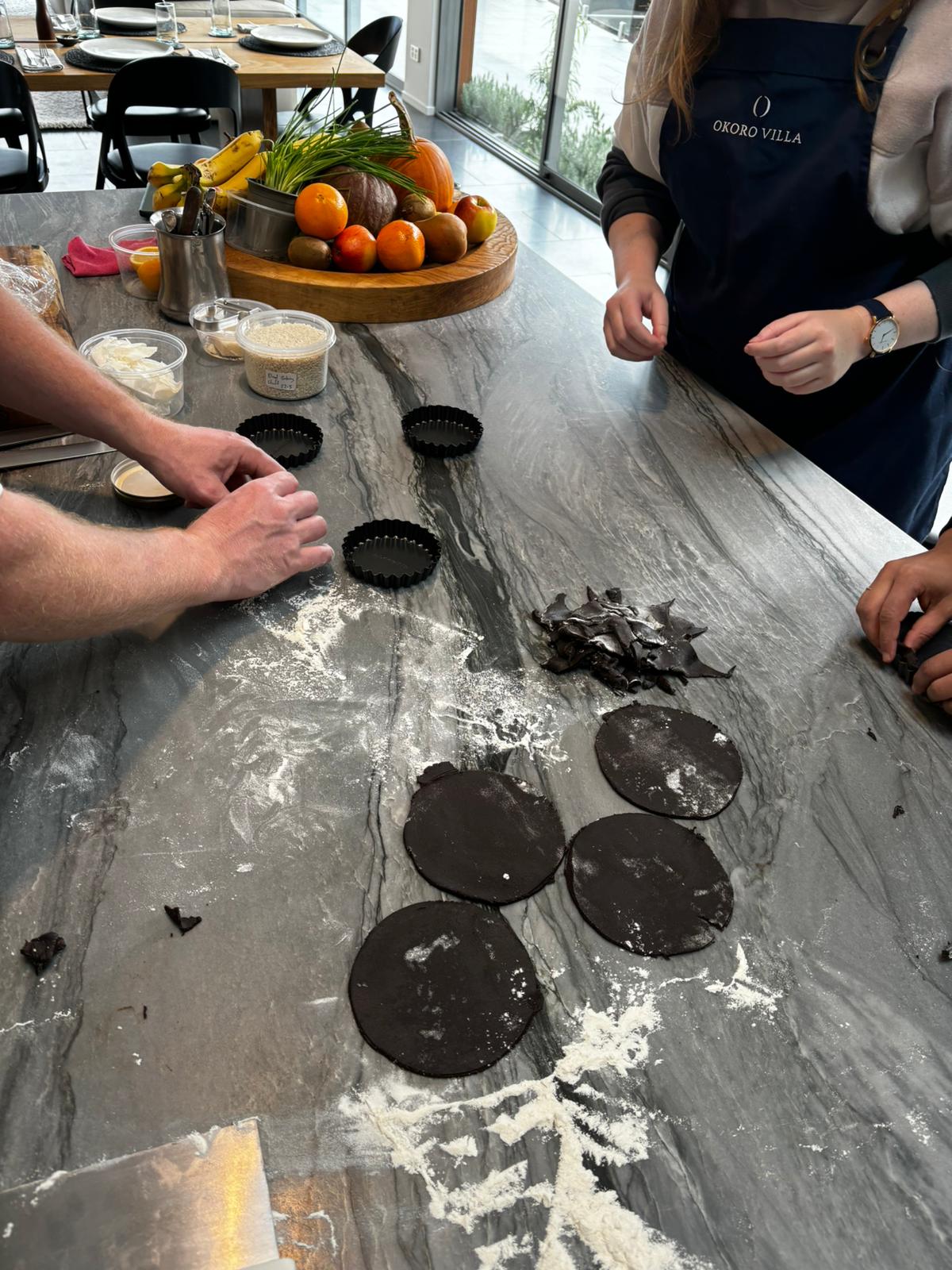 Guest Cooking Class – Okoro Luxury Accommodation Chocolate Orange Tart